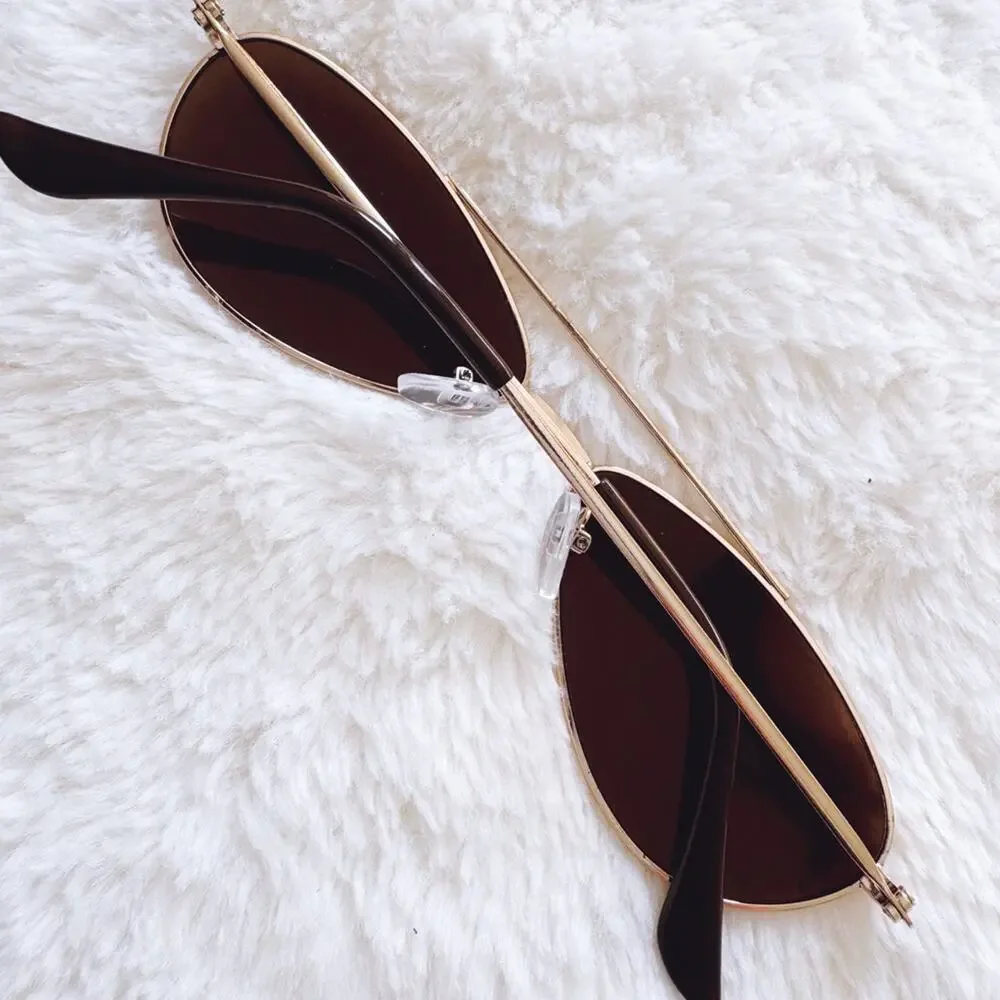 Carl Brown Aviator Slim Sunglasses